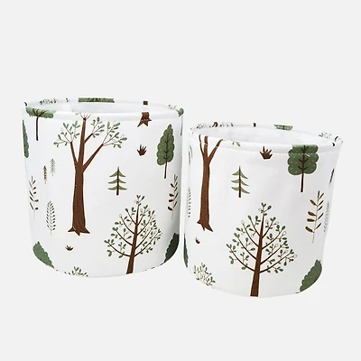 Set of 2 Baskets Forest