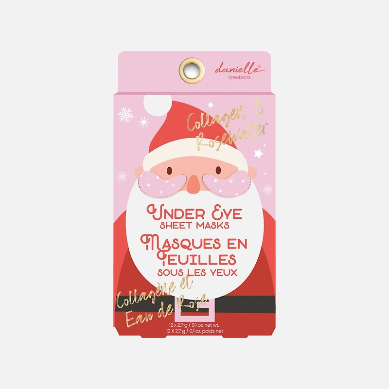 Under Eye Sheet Masks - Collagen & Rosewater