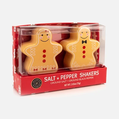 Salt and Pepper Shakers - Gingerbread Man