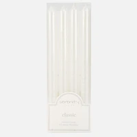 Dinner Candles, Set of 4 - White