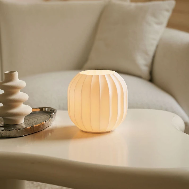 3D printed Lantern Lamp - White