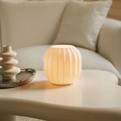 3D printed Lantern Lamp - White