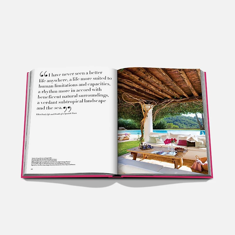 Beau livre pour photographies décoratif par Assouline - « Ibiza Bohemia »