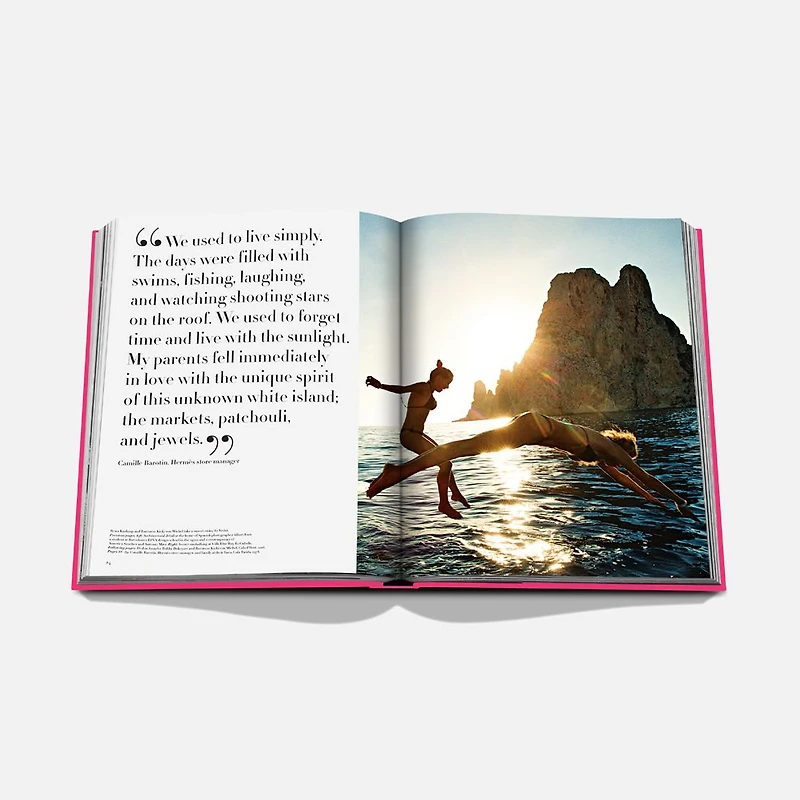 Beau livre pour photographies décoratif par Assouline - « Ibiza Bohemia »