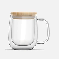 Double Wall Mug with Lid 350ml by Brilliant