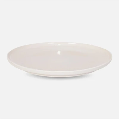 Brilliant Hip Opal Dinner Plates, Set of 4 - white