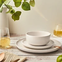 Brilliant Mirage Creamy Dinner Set