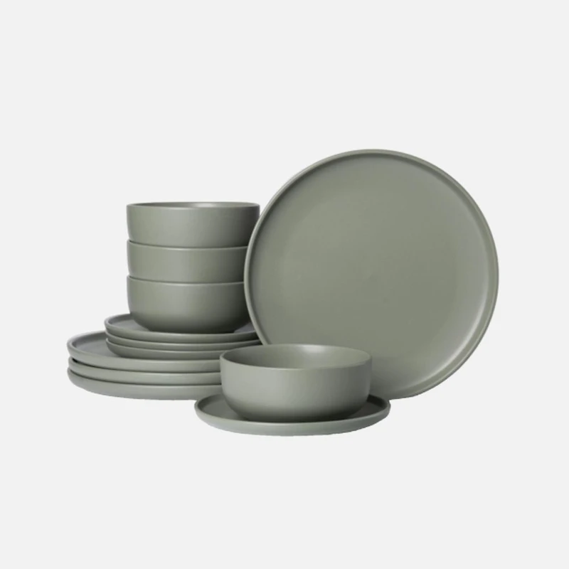 Brilliant Mirage Olive Dinner Set