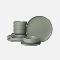 Brilliant Mirage Olive Dinner Set