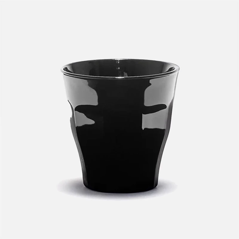 Picardie Tumbler, Set of 6 - 250ml, Black