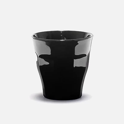 Picardie Tumbler, Set of 6 - 250ml, Black