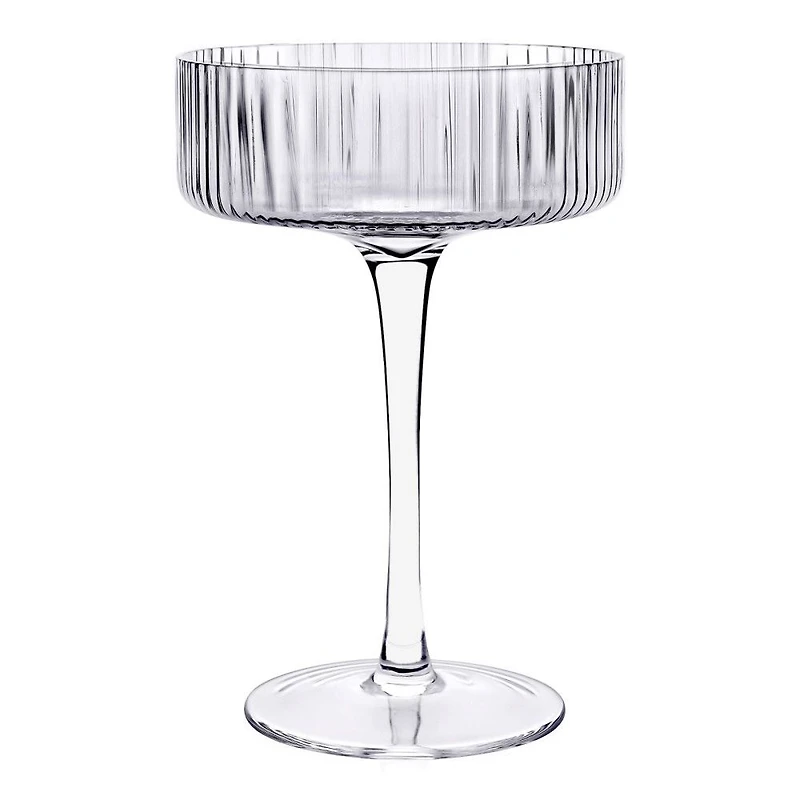 Verre à cocktail Ribbed 290 ml - ensemble de 4