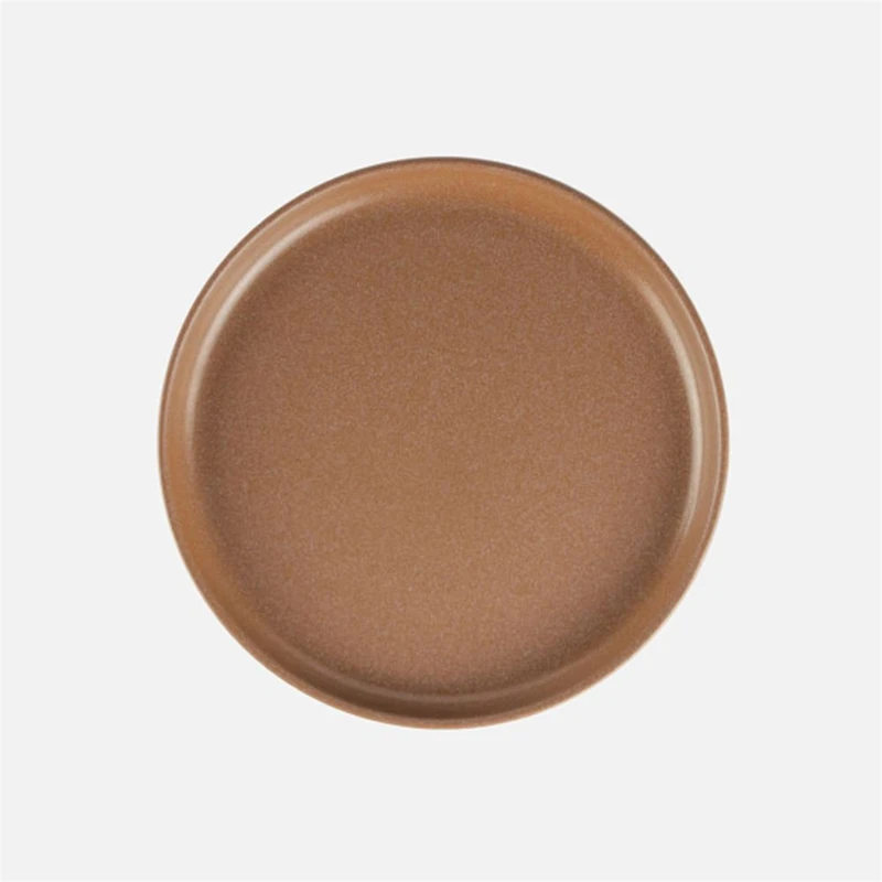 Uno Leather Assiette par ICM - 17 cm