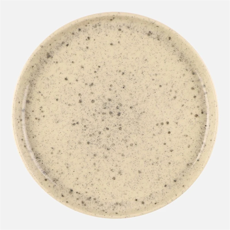 ICM Uno Speckle Plate - 28cm, Natural