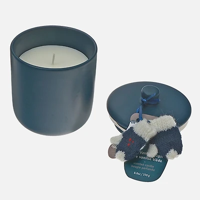 Candle and Knitted Glove - Warm Vanilla Sugar