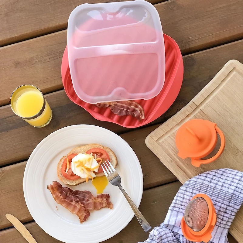 Lékué Bacon and Egg Cooking Set