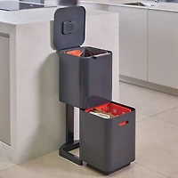 Joseph Joseph Totem™ Compact Graphite Waste Bin