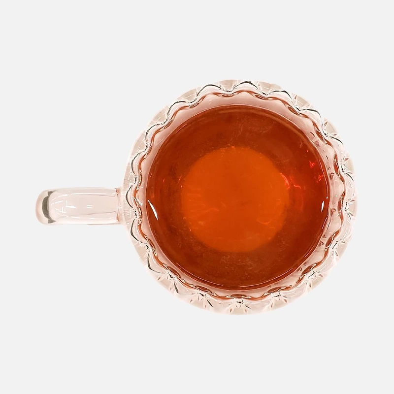 Ridge Double Wall Ribbed Mugs, Set of 2 - 350ml