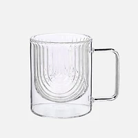 JS Gourmet Tasses à double paroi, ensemble de 2