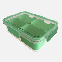 JS Gourmet Snackle Box 4 Compartments - Green