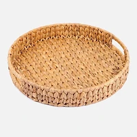 Round Water Hyacinth Platter
