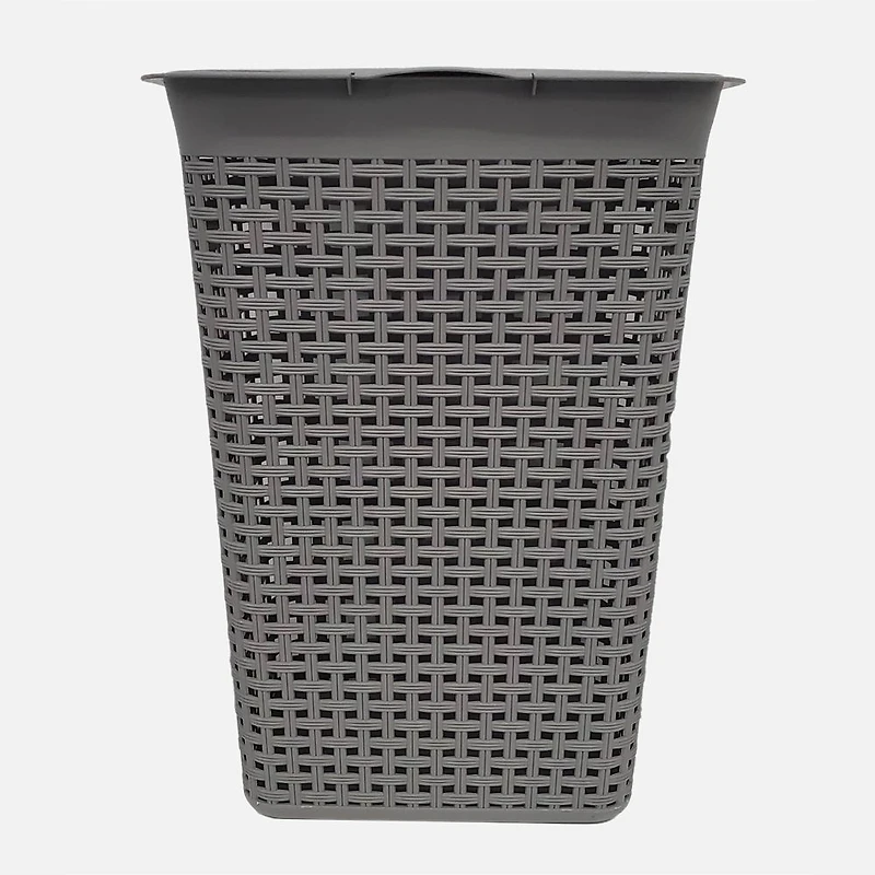 Laundry Basket Storage Black 