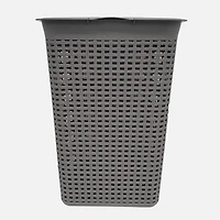 Laundry Basket Storage Black 