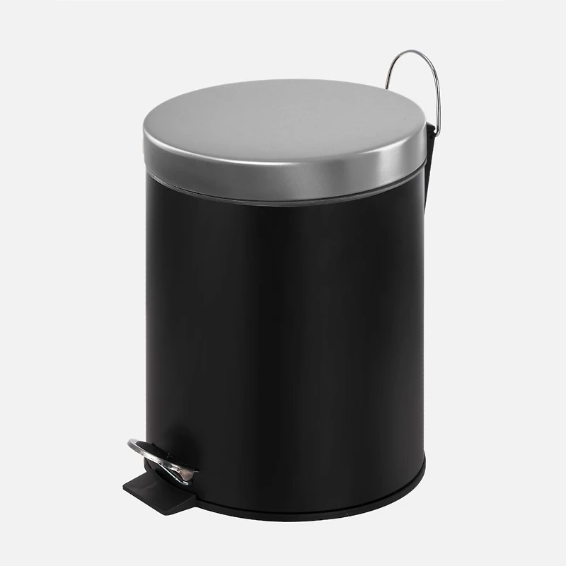 Soft Closing 3L Pedal Bin - Black