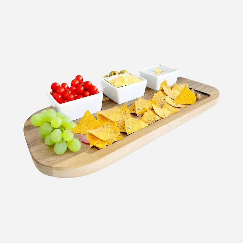 JS Gourmet Serving Tray, 4 Pieces