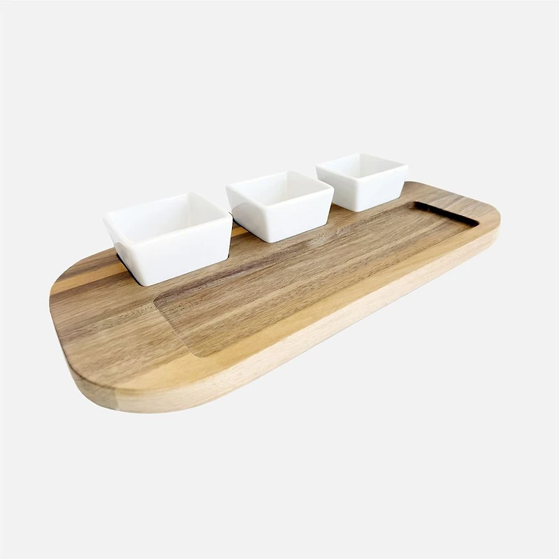 JS Gourmet Serving Tray, 4 Pieces