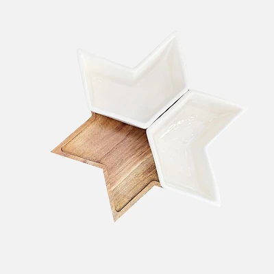 JS Gourmet Serving Tray, 4 pièces - Star