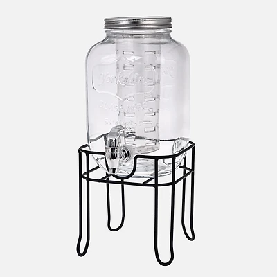 JS GOURMET Drink Dispenser With Built-In Diffuser, 4L