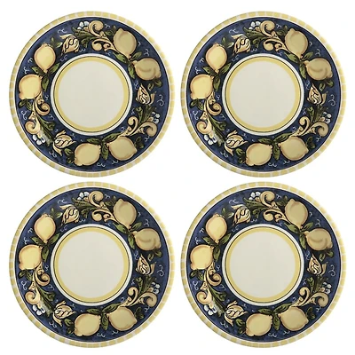 Set of 4 Salerno Lemons Plates by Maxwell & Williams (26,5 cm) - Lemons