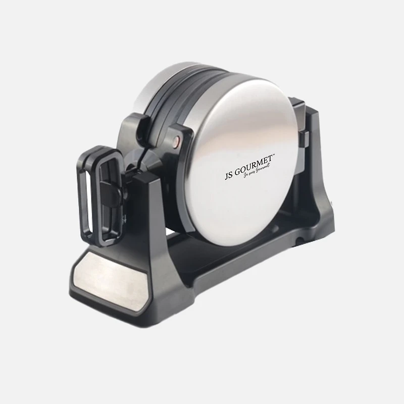 JS GOURMET Stainless Steel Double Belgian Waffle Maker