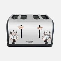 JS GOURMET 4 Slice Toaster