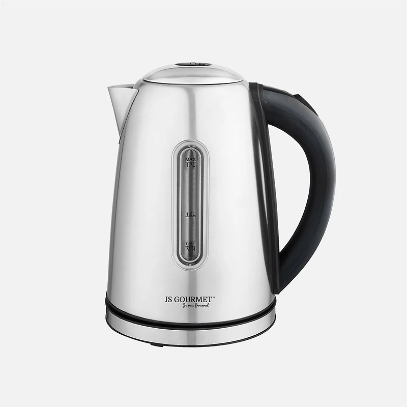 JS GOURMET Stainless Steel Electric Kettle 1.7L
