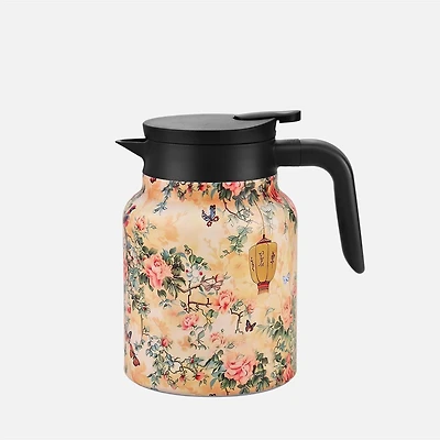JS GOURMET Vintage Floral Tea Thermos - 1.5L