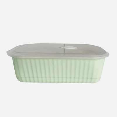 JS GOURMET Ceramic Food Container - Sage Green 