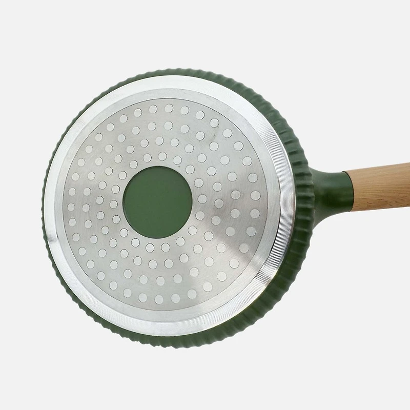 Veraroma™ Die Cast Aluminium Ceramic Non-Stick Fry Pan With Cover - 28cm