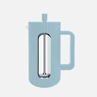 JS GOURMET Cafetière à piston - Bleu
