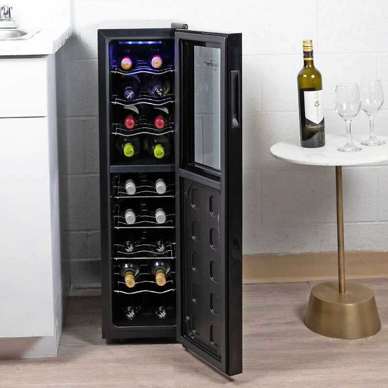 Refroidisseur de vin à deux zones de 18 bouteilles Koolatron