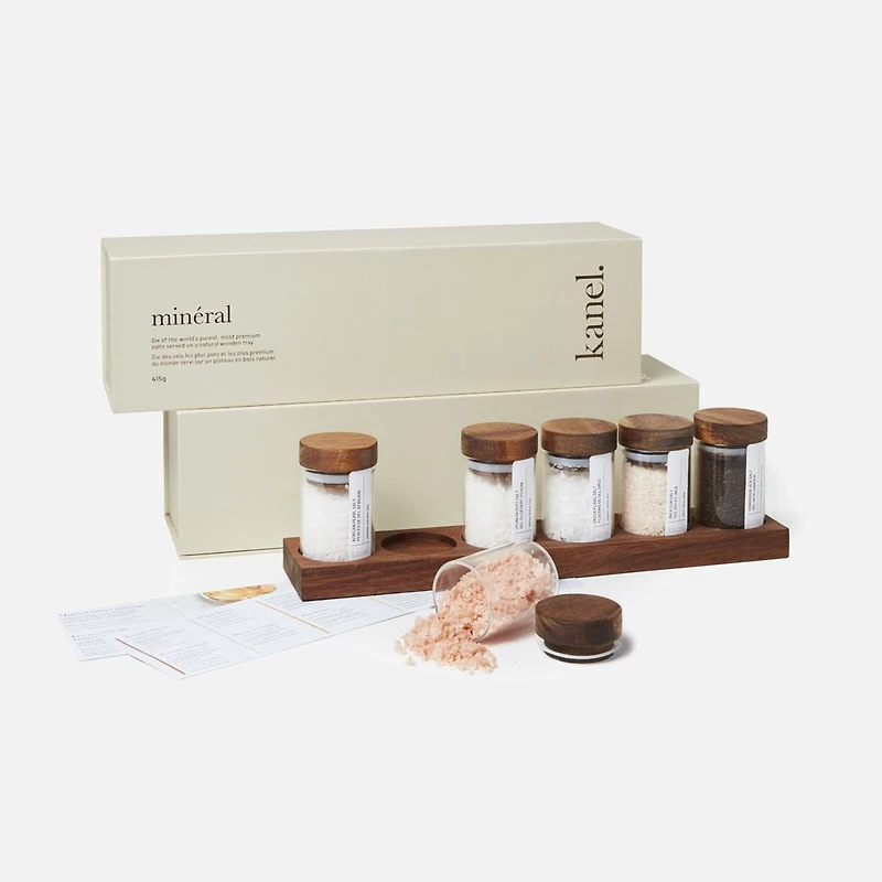Kanel Minéral collection de sels purs