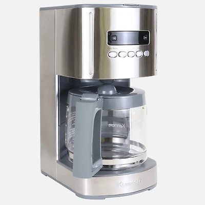 Kenmore Programmable Coffee Maker 12-Cup Gray