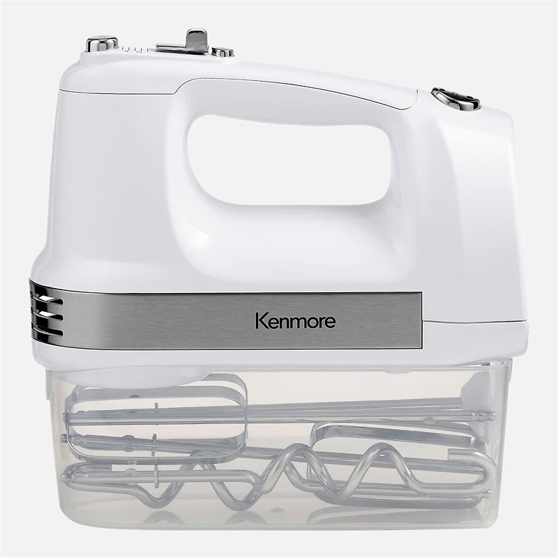 Kenmore 5-Speed Electric Hand Mixer with Storage Case
