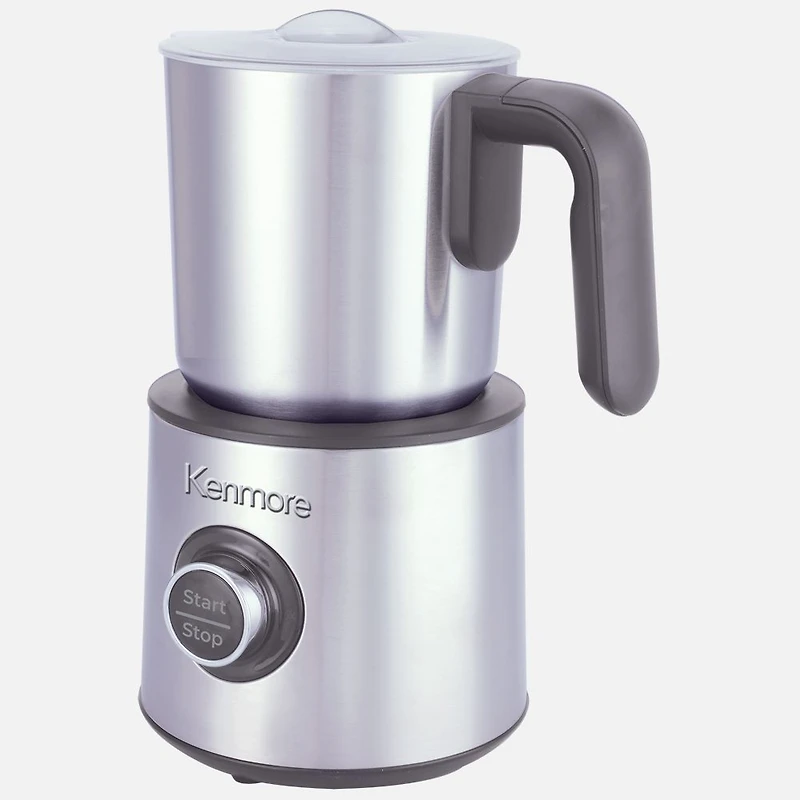 Kenmore Automatic Milk Frother & Steamer 4-in-1 Hot & Cold Foam Maker