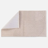 Knox Loop Tufted Washable Rug - Beige