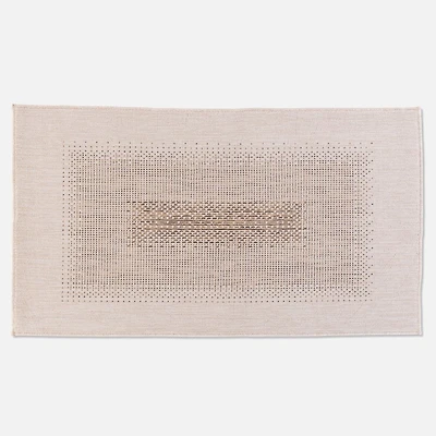 Knox Loop Tufted Washable Rug - Ivory/Gold