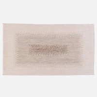 Knox Loop Tufted Washable Rug - Ivory/Gold