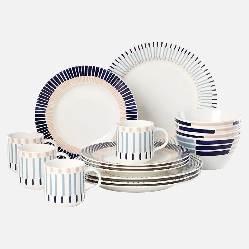 Brook Lane 16-Piece Dinnerware Set by Kate Spade