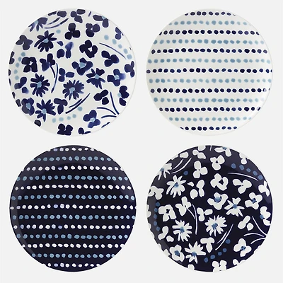 Floral Way Set of 4 Accent Plates by Kate Spade